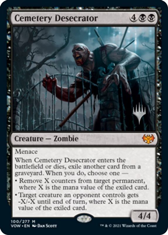 Cemetery Desecrator - 100 - Mythic