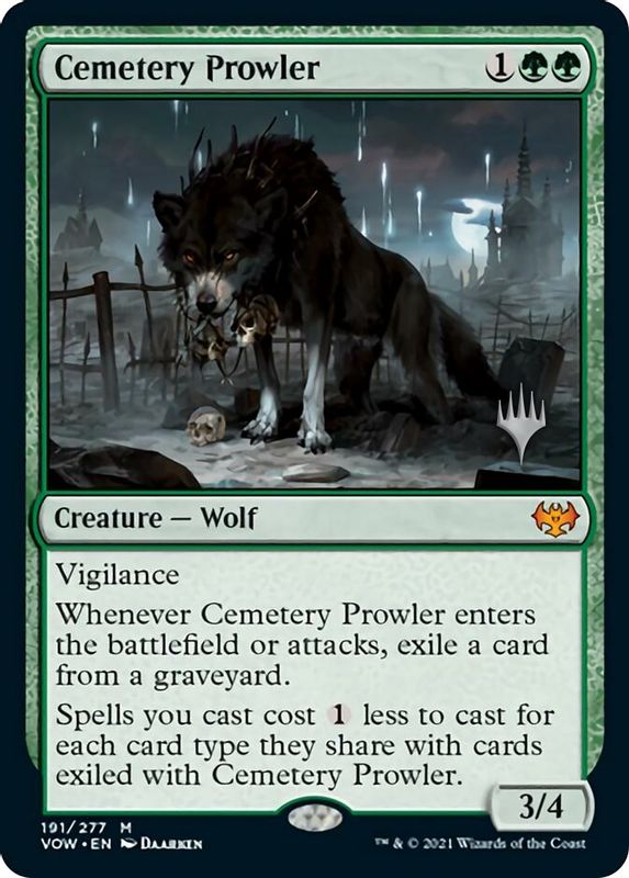 Cemetery Prowler - 191 - Mythic