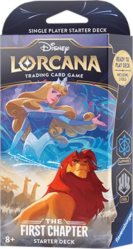 Disney Lorcana: The First Chapter Starter Deck (Sapphire & Steel)