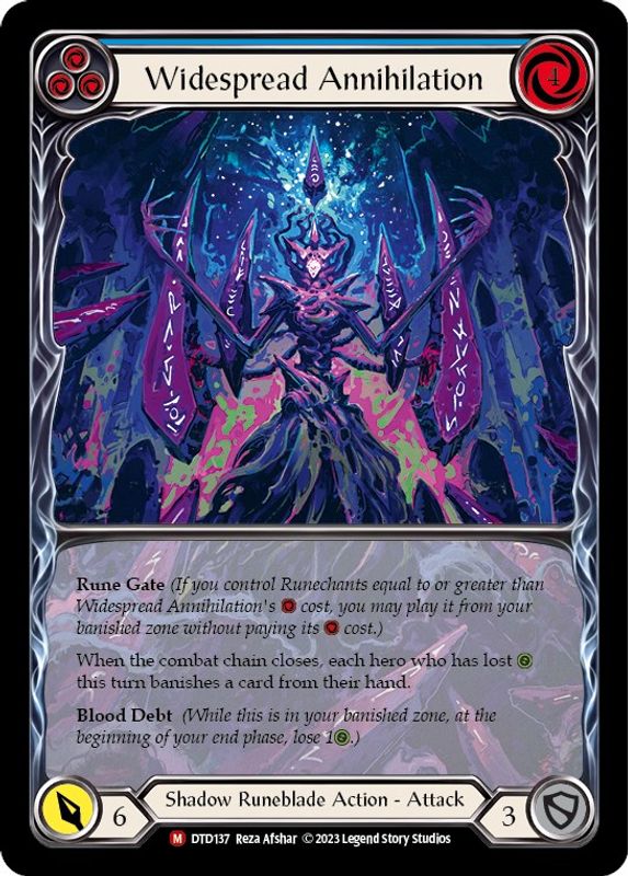 Widespread Annihilation (Extended Art) - DTD137 - Majestic