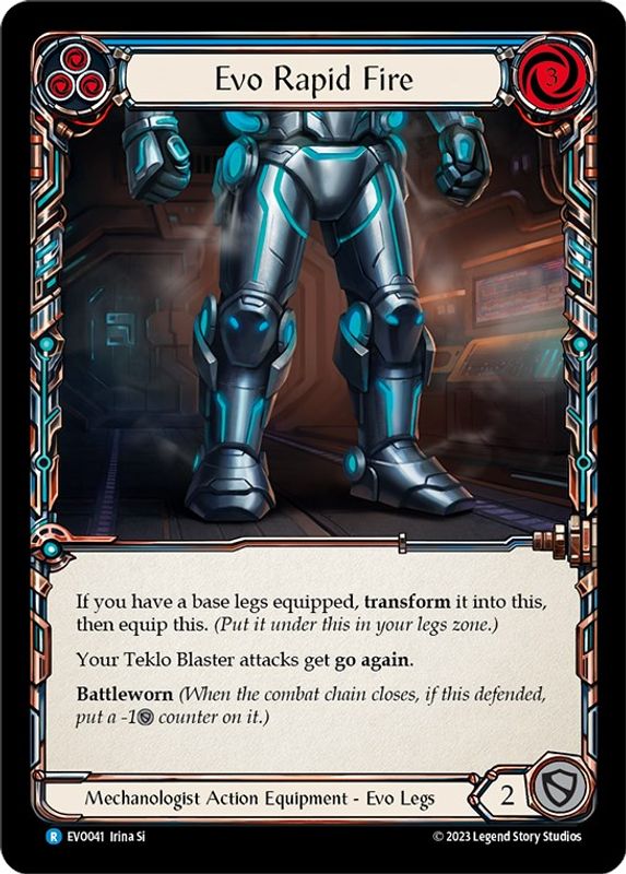 Evo Rapid Fire - EVO041 - Rare