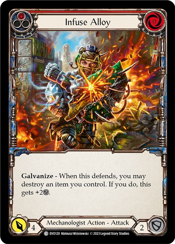 Infuse Alloy (Red) - EVO120 - Common