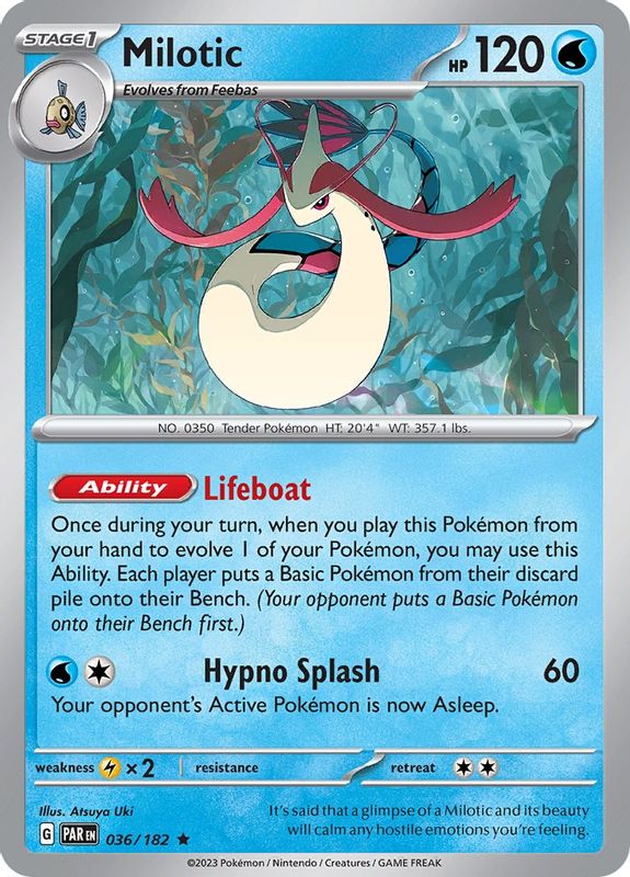 Milotic - 036/182 - Rare