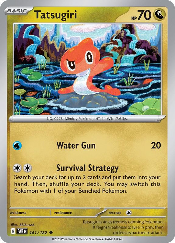 Tatsugiri - 141/182 - Uncommon