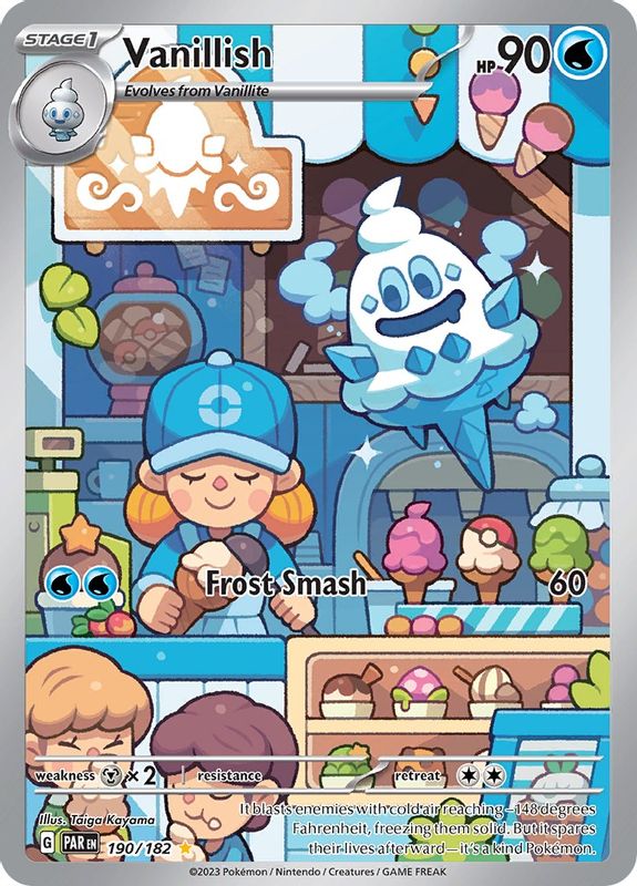 Vanillish - 190/182 - 190/182 - Illustration Rare