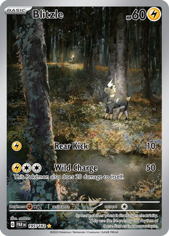 Blitzle - 195/182 - 195/182 - Illustration Rare