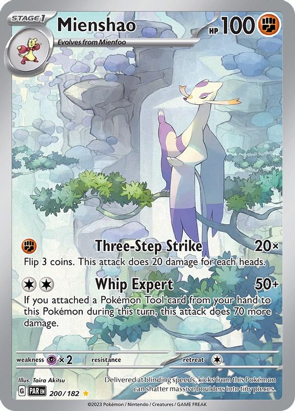 Mienshao - 200/182 - 200/182 - Illustration Rare