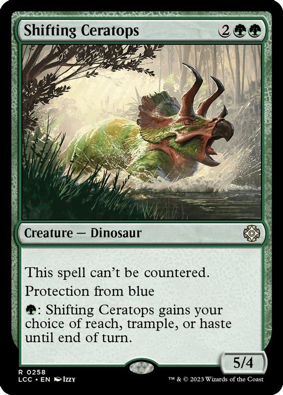 Shifting Ceratops - Rare
