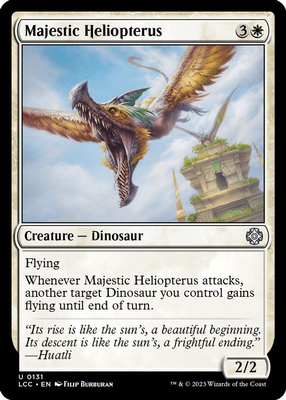 Majestic Heliopterus - Uncommon