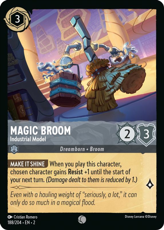 Magic Broom - Industrial Model - 188/204 - Common