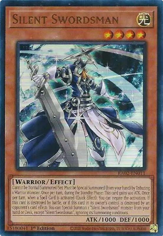 Silent Swordsman (UR) - RA02-EN011 - Ultra Rare