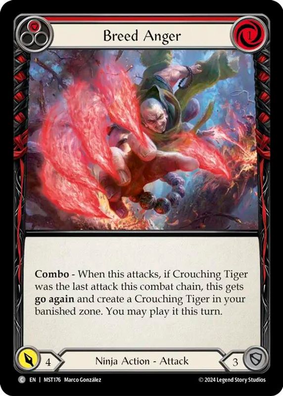 Breed Anger (Red) - MST176 - Common