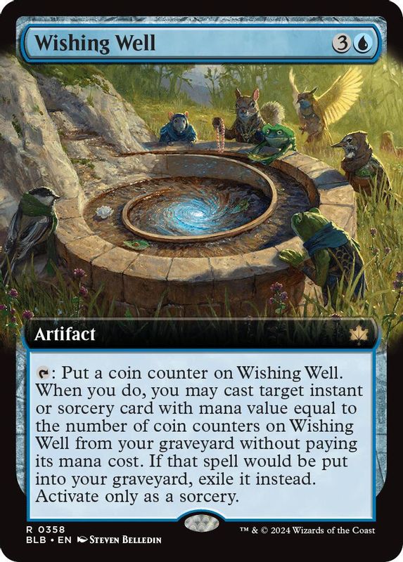 Wishing Well (Extended Art) - 358 - Rare
