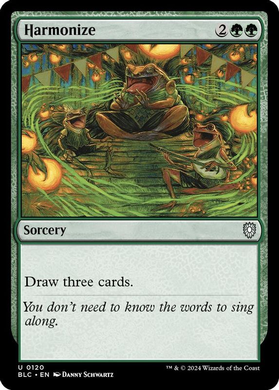 Harmonize - 120 - Uncommon