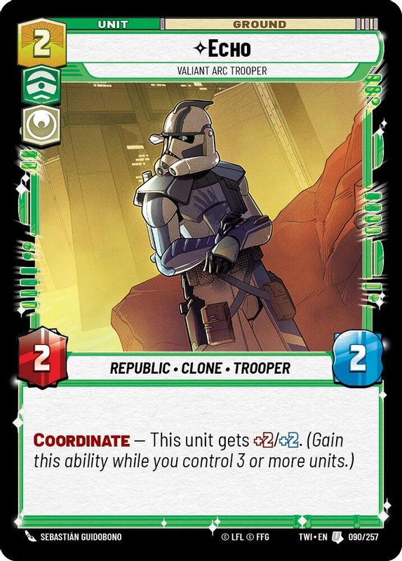 Echo - Valiant Arc Trooper - 090/257 - Uncommon