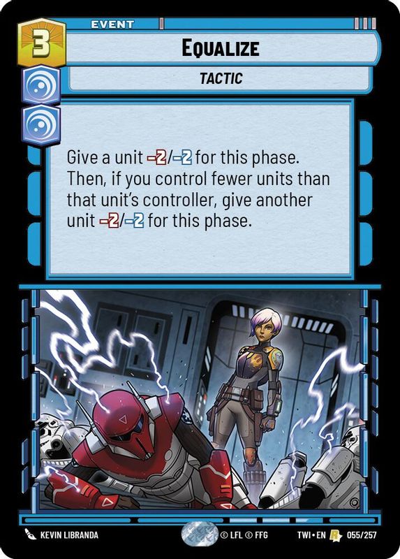 Equalize - 055/257 - Rare