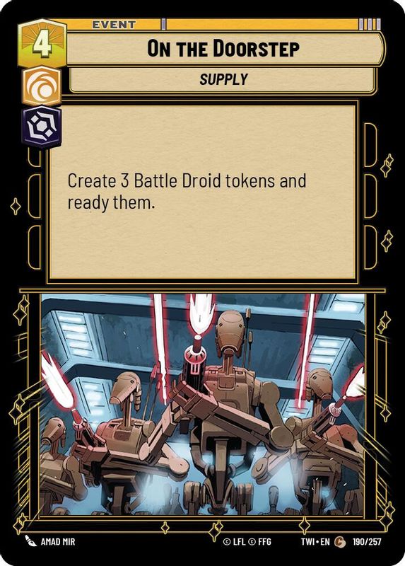 On The Doorstep - 190/257 - Common