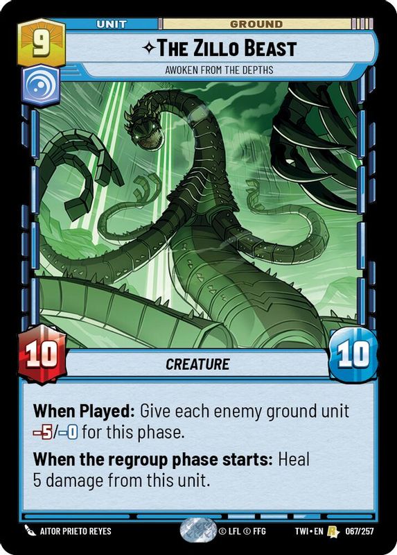 The Zillo Beast - Awoken From The Depths - 067/257 - Rare