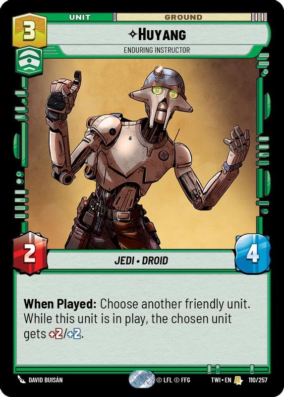 Huyang - Enduring Instructor - 110/257 - Rare