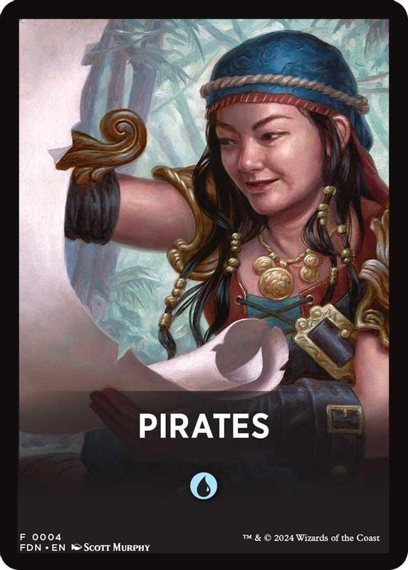 Pirates Theme Card - 4 - Token