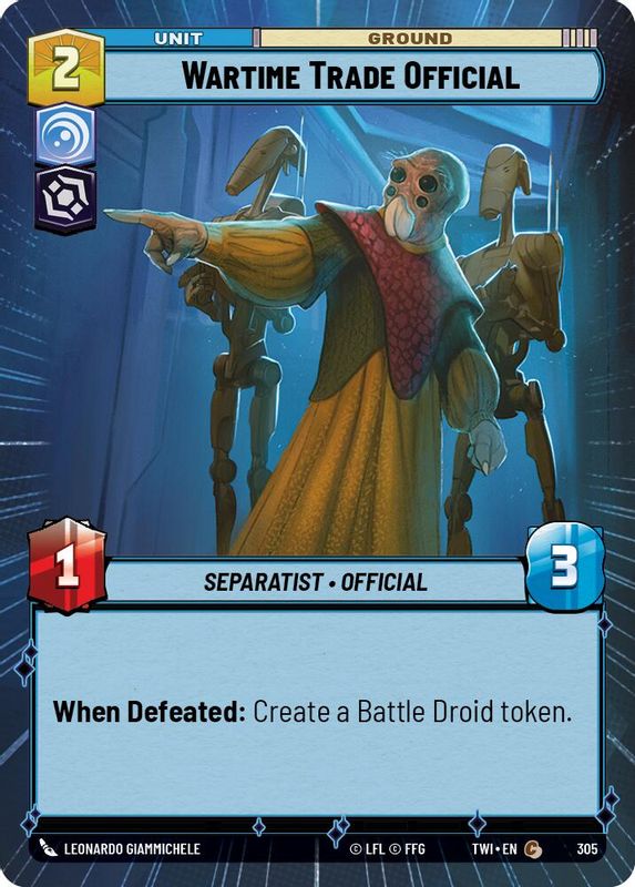 Wartime Trade Official (Hyperspace) - 305 - Common