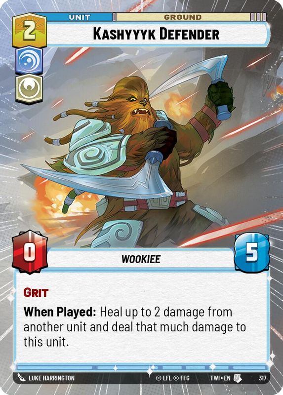 Kashyyyk Defender (Hyperspace) - 317 - Uncommon