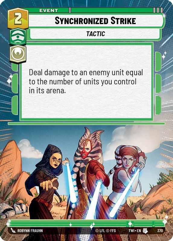 Synchronized Strike (Hyperspace) - 370 - Uncommon