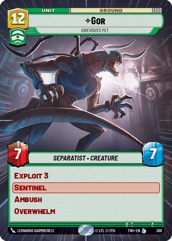 Gor - Grievous's Pet (Hyperspace) - 388 - Legendary