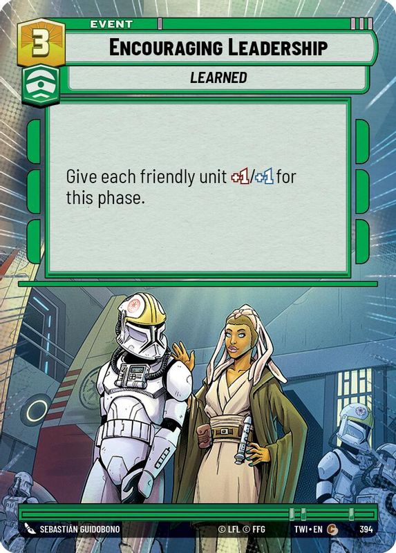 Encouraging Leadership (Hyperspace) - 394 - Common