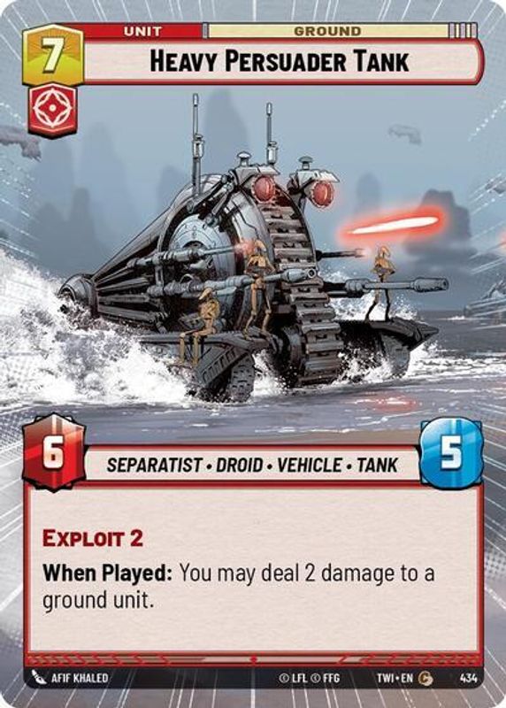 Heavy Persuader Tank (Hyperspace) - 434 - Common