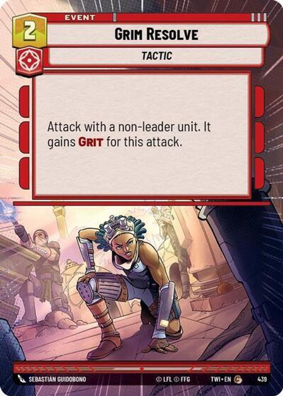 Grim Resolve (Hyperspace) - 439 - Common