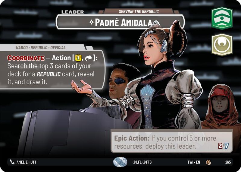 Padmé Amidala - Serving the Republic (Showcase) - 265 - Common