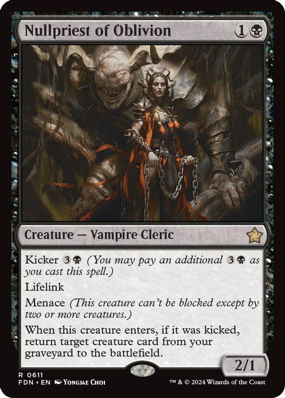 Nullpriest of Oblivion - 611 - Rare