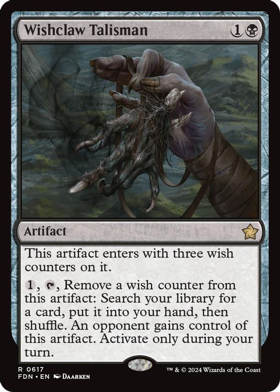 Wishclaw Talisman - 617 - Rare