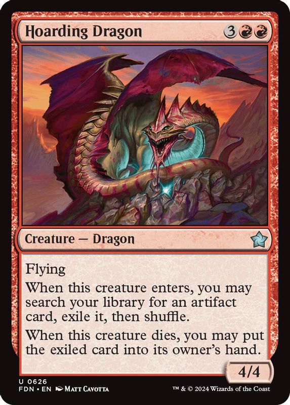 Hoarding Dragon - 626 - Uncommon