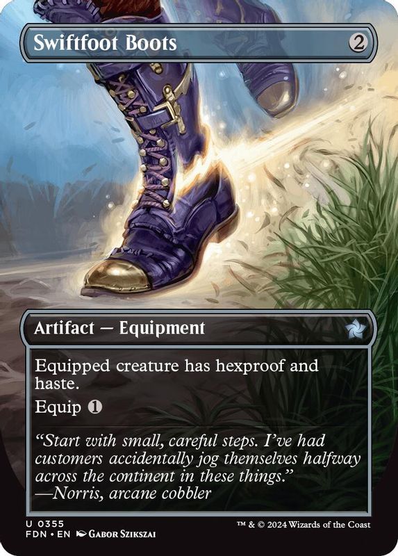 Swiftfoot Boots (Borderless) - 355 - Uncommon