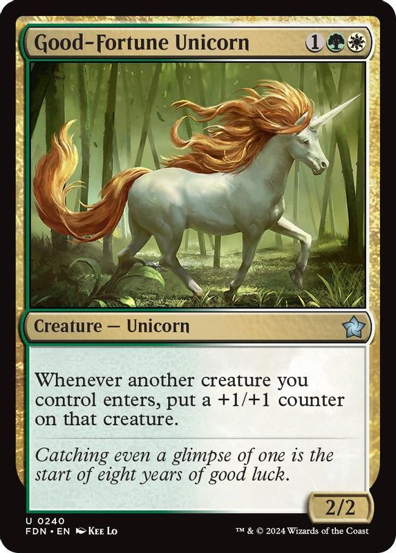 Good-Fortune Unicorn - 240 - Uncommon