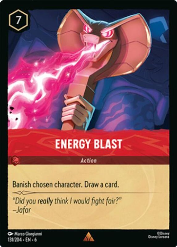 Energy Blast - 131/204 - Rare