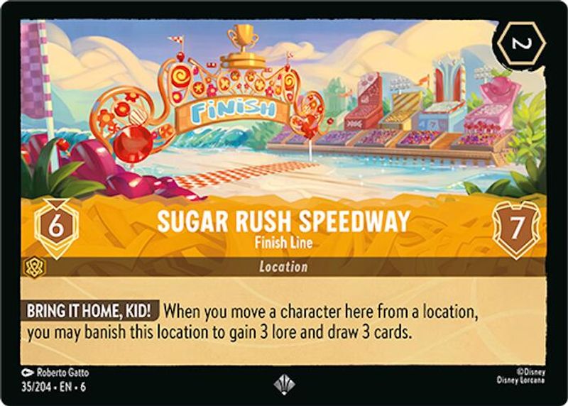 Sugar Rush Speedway - Finish Line - 35/204 - Super Rare