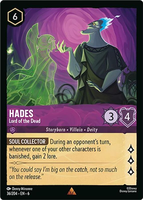Hades - Lord of the Dead - 36/204 - Rare