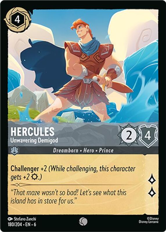 Hercules - Unwavering Demigod - 180/204 - Common