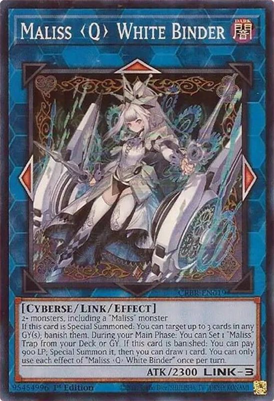 Maliss Q White Binder - CRBR-EN019 - Super Rare