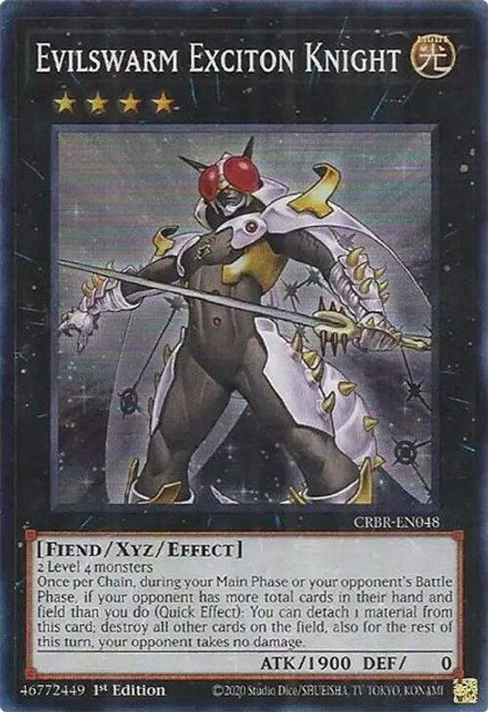 Evilswarm Exciton Knight (SR) - CRBR-EN048 - Super Rare