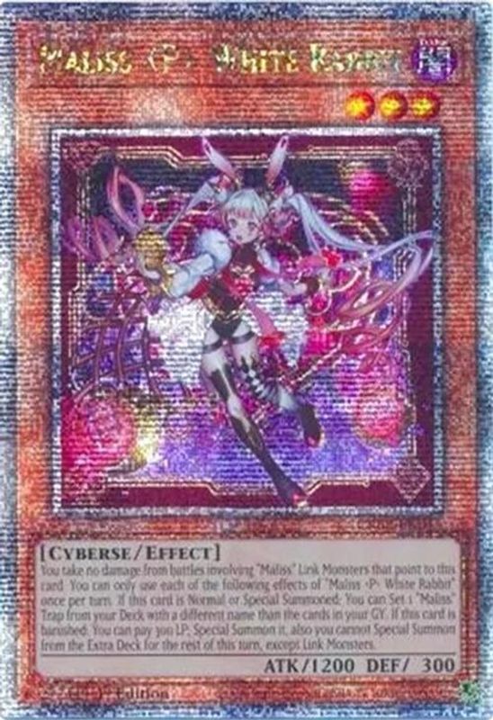 Maliss P White Rabbit (Quarter Century Secret Rare) - CRBR-EN015 - Quarter Century Secret Rare
