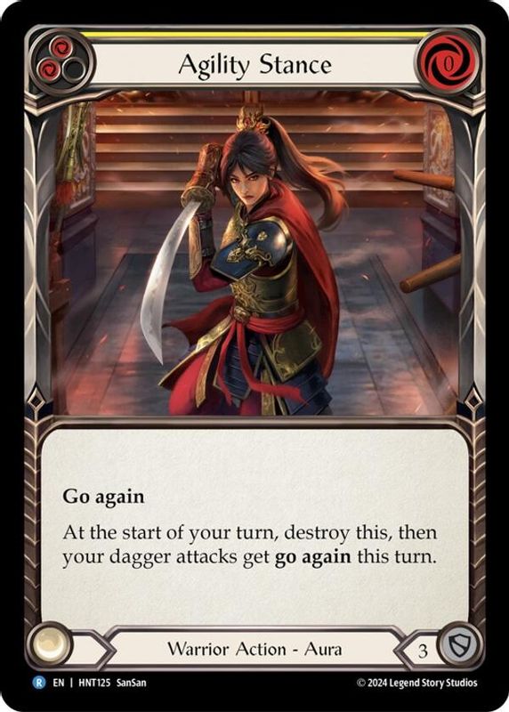 Agility Stance - HNT125 - Rare