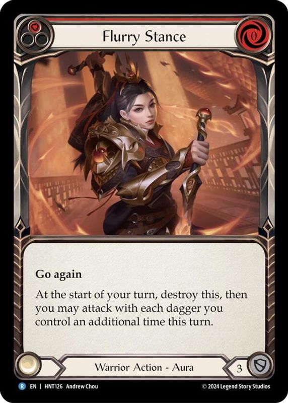 Flurry Stance - HNT126 - Rare