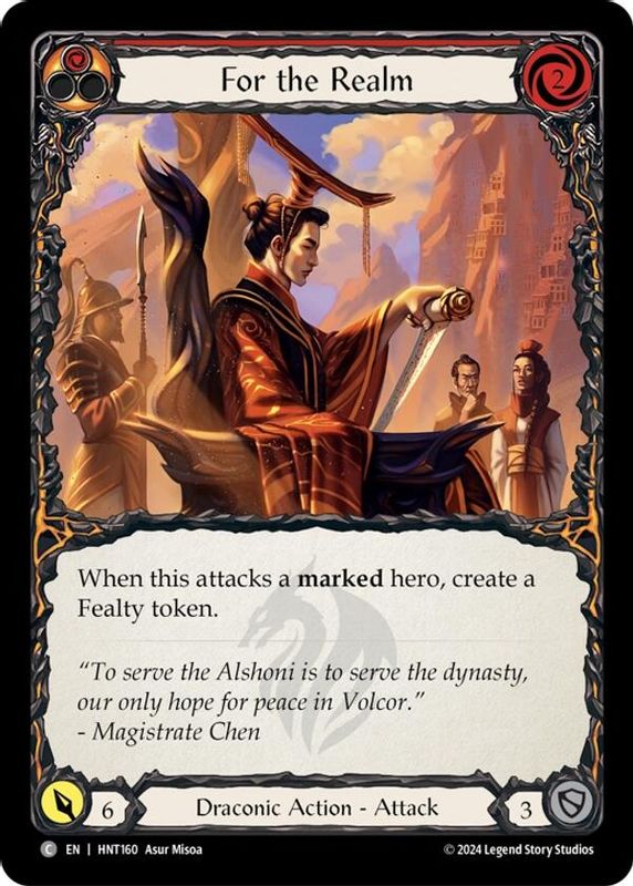 For the Realm - HNT160 - Common