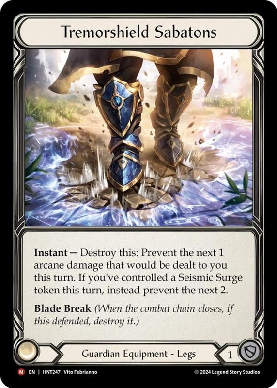 Tremorshield Sabatons - HNT247 - Majestic
