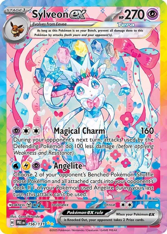 Sylveon ex - 156/131 - 156/131 - Special Illustration Rare