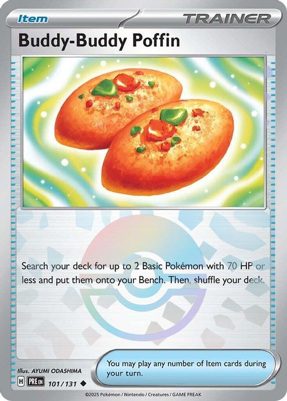 Buddy-Buddy Poffin (Poke Ball Pattern) - 101/131 - Uncommon